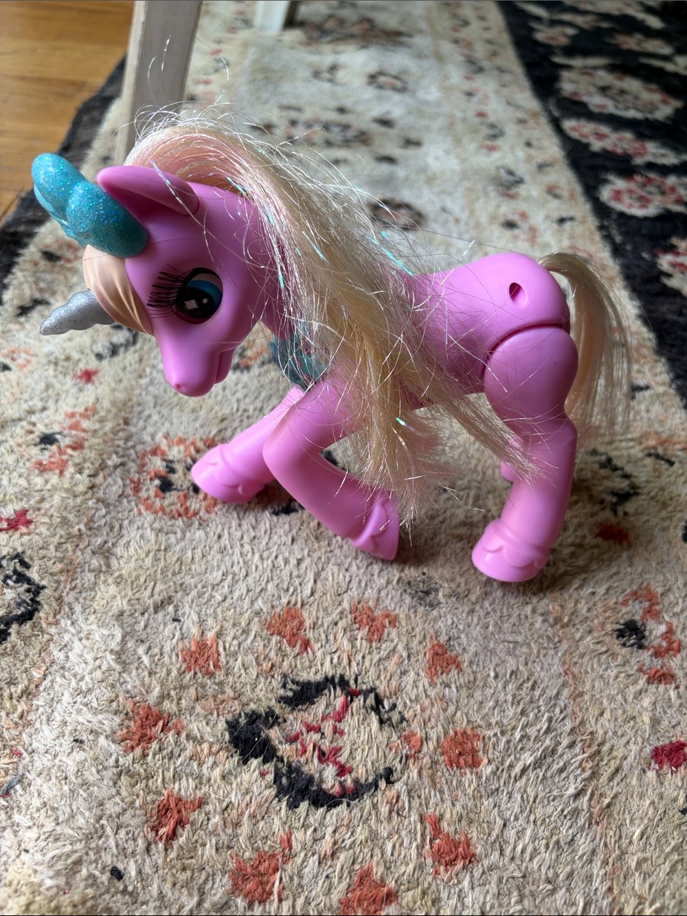 Zuru Pets Alive Pink Unicorn Pony Toy with Blonde Mane - Kids Toys